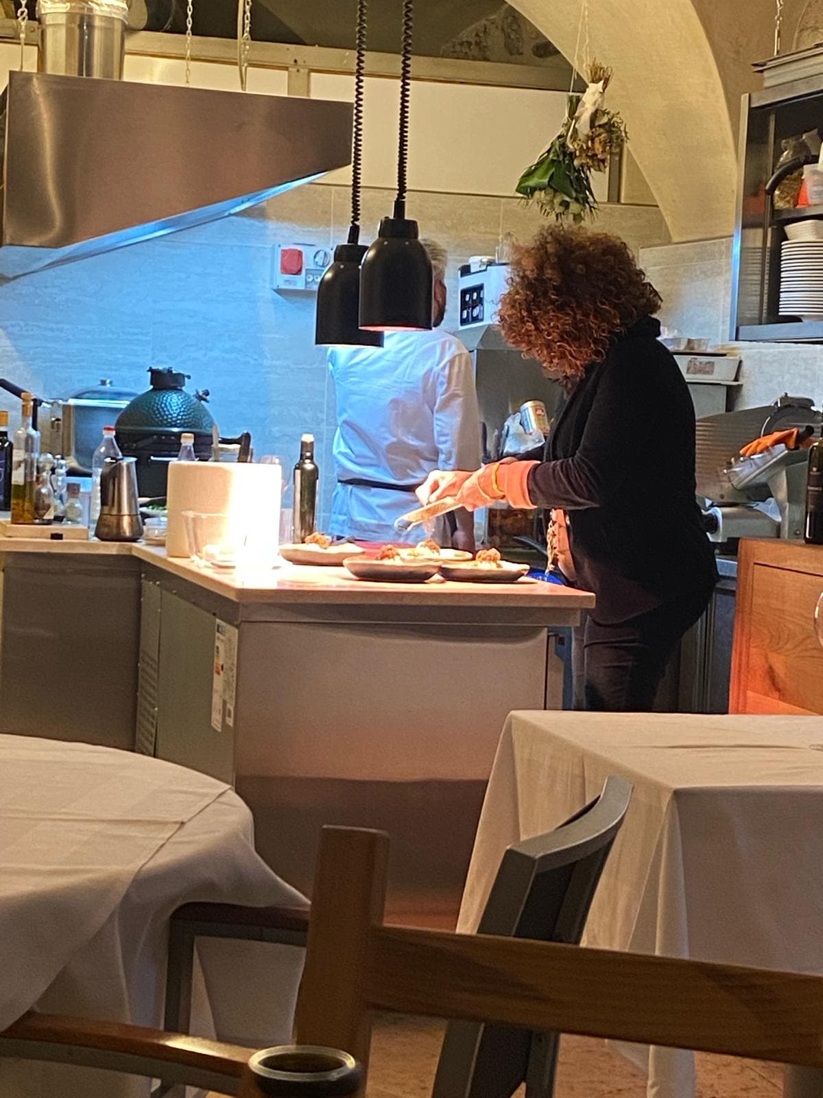 Dessert oder kleiner Gang im Restaurant El Taller in Iseo