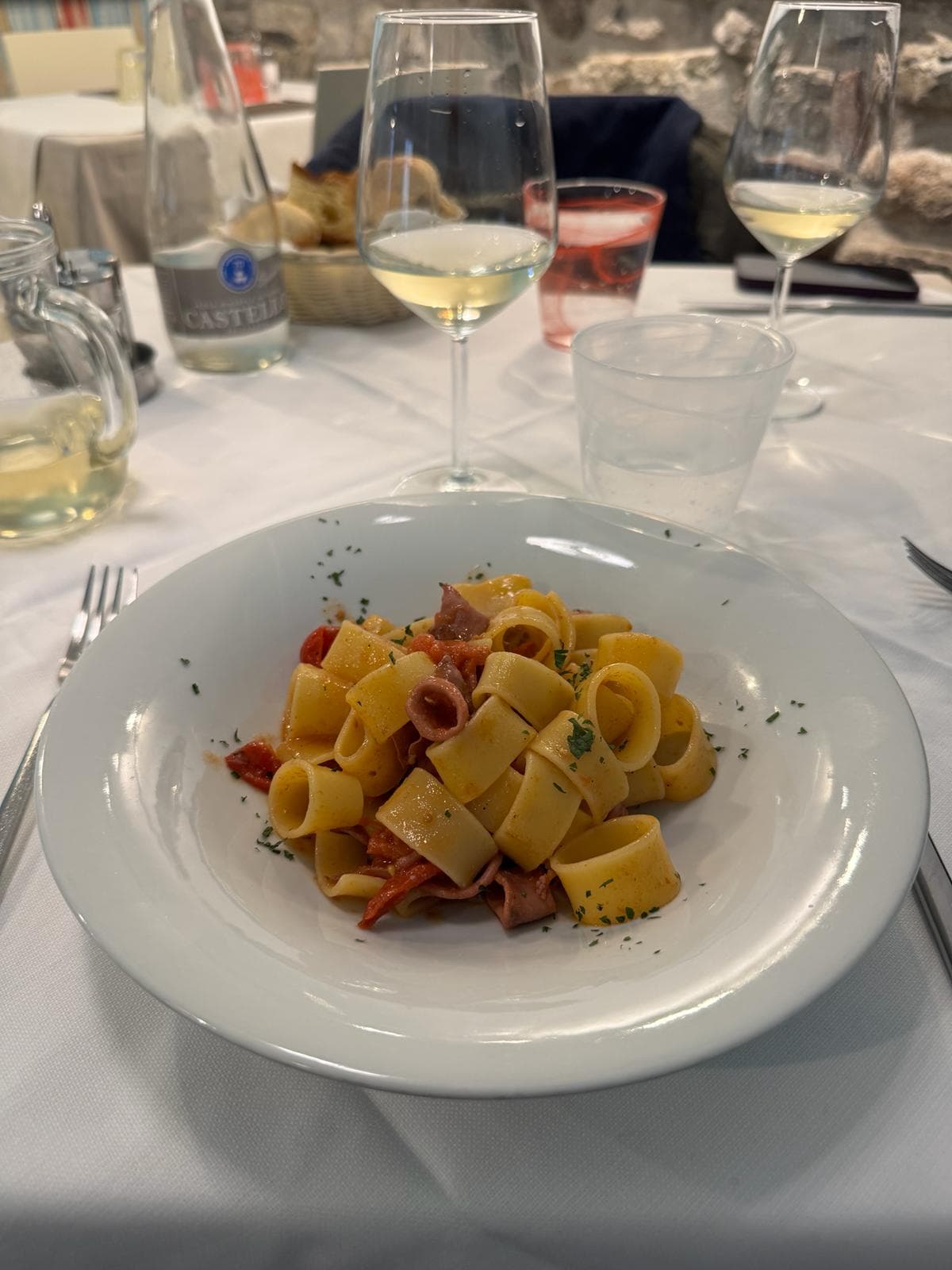 Dessert oder kleiner Gang beim Pranzo di Lavoro in Iseo