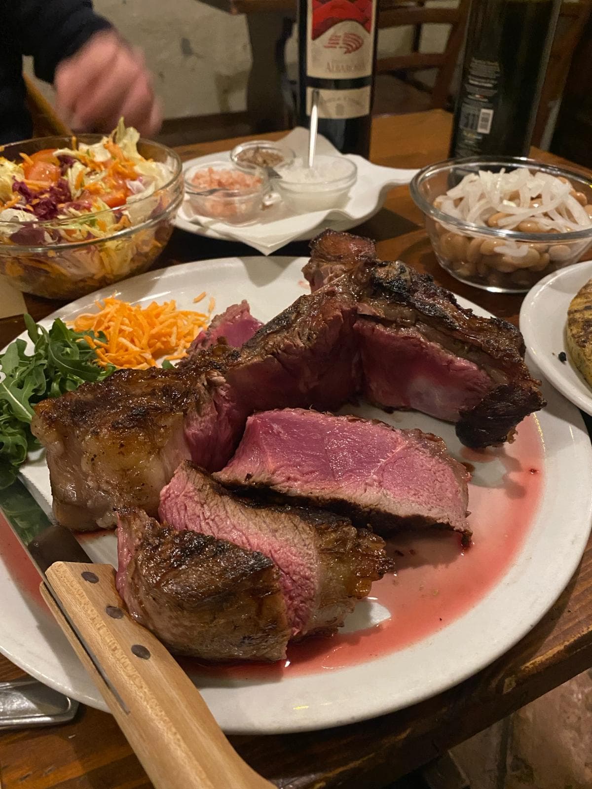 Bistecca Fiorentina und Grillstimmung in der Osteria Ca’ de Cindri
